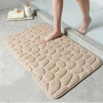 Soft Cobblestone Bath Mat