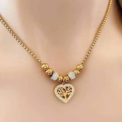 Life Heart Necklace