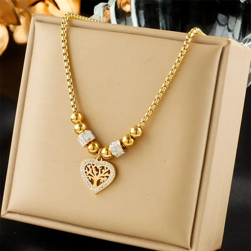 Life Heart Necklace