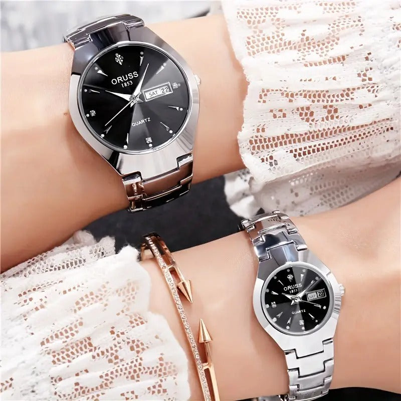 Couple Watches Elegant Set