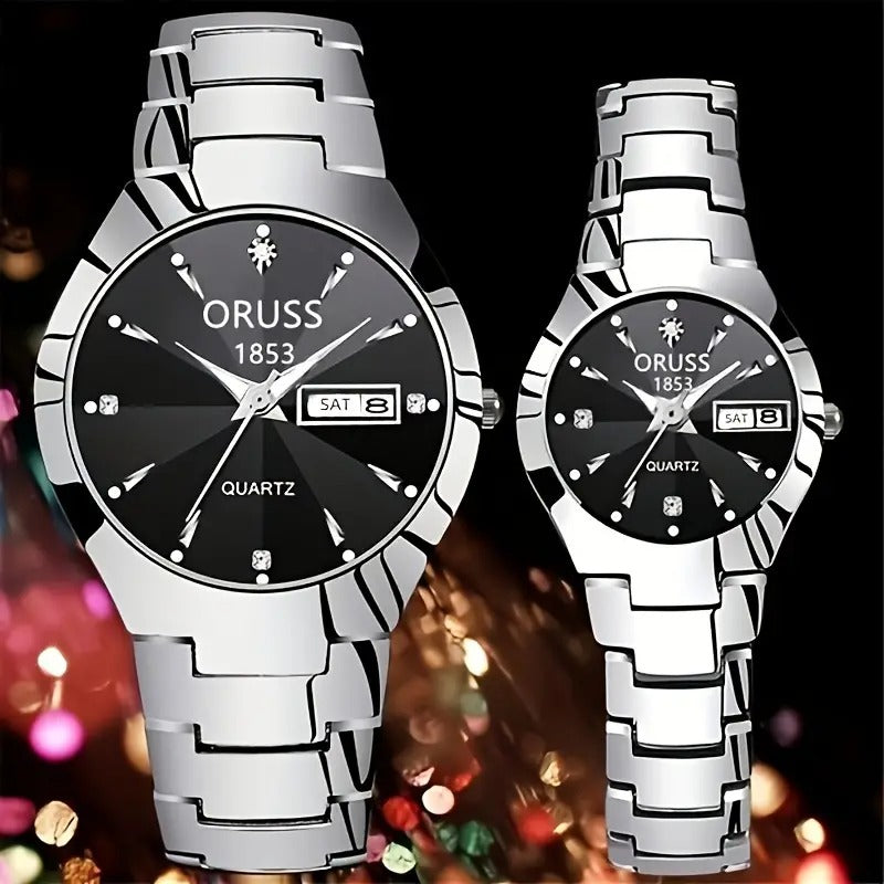 Couple Watches Elegant Set